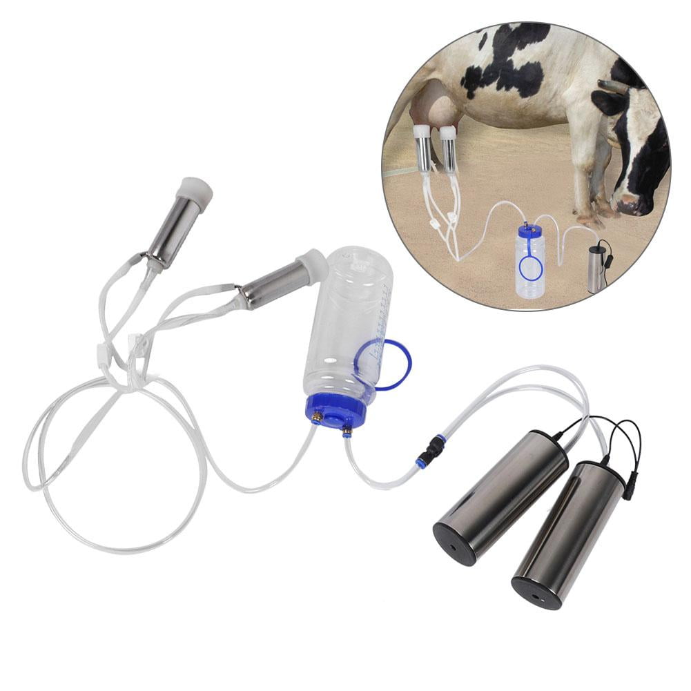 Details about   2L Goat Sheep Cow Milking Kit Portable Electric Milking Machine UK Plug